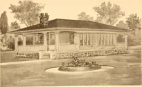 An illustration from Radford's Combined House and Barn Plan Book (1908)