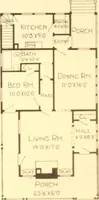 An illustration from Radford's Combined House and Barn Plan Book (1908)