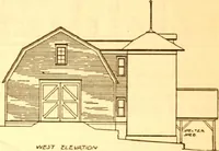 An illustration from Radford's Combined House and Barn Plan Book (1908)