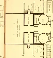 An illustration from Radford's Combined House and Barn Plan Book (1908)