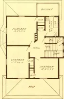 An illustration from Radford's Combined House and Barn Plan Book (1908)