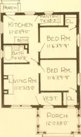 An illustration from Radford's Combined House and Barn Plan Book (1908)