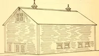 An illustration from Radford's Combined House and Barn Plan Book (1908)
