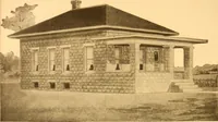 An illustration from Radford's Combined House and Barn Plan Book (1908)