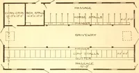 An illustration from Radford's Combined House and Barn Plan Book (1908)