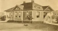 An illustration from Radford's Combined House and Barn Plan Book (1908)