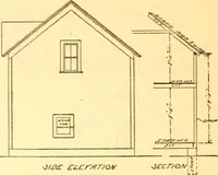 Picture 242 of 343 from Radford's Combined House and Barn Plan Book (1908), leaf 204