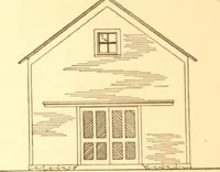 An illustration from Radford's Combined House and Barn Plan Book (1908)