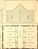 Picture 254 of 343 from Radford's Combined House and Barn Plan Book (1908), leaf 211