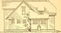 An illustration from Radford's Combined House and Barn Plan Book (1908)