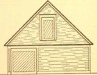 An illustration from Radford's Combined House and Barn Plan Book (1908)