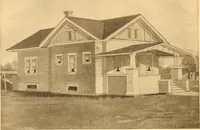 An illustration from Radford's Combined House and Barn Plan Book (1908)