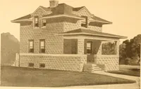 An illustration from Radford's Combined House and Barn Plan Book (1908)
