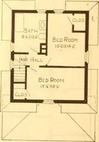 An illustration from Radford's Combined House and Barn Plan Book (1908)