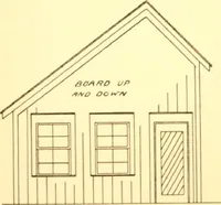 An illustration from Radford's Combined House and Barn Plan Book (1908)