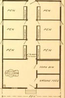 Picture 317 of 343 from Radford's Combined House and Barn Plan Book (1908), leaf 265