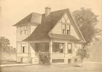 An illustration from Radford's Combined House and Barn Plan Book (1908)