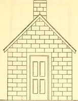 An illustration from Radford's Combined House and Barn Plan Book (1908)