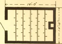 An illustration from Radford's Combined House and Barn Plan Book (1908)