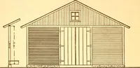 An illustration from Radford's Combined House and Barn Plan Book (1908)