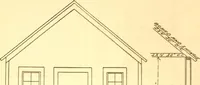 An illustration from Radford's Combined House and Barn Plan Book (1908)