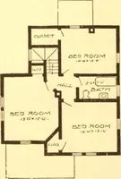 An illustration from Radford's Combined House and Barn Plan Book (1908)