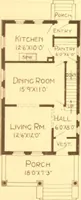 An illustration from Radford's Combined House and Barn Plan Book (1908)