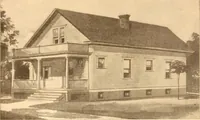 An illustration from Radford's Combined House and Barn Plan Book (1908)