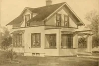 An illustration from Radford's Combined House and Barn Plan Book (1908)