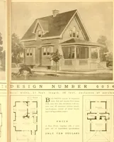 An illustration from Radford's Combined House and Barn Plan Book (1908)