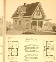 An illustration from Radford's Combined House and Barn Plan Book (1908)
