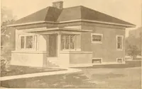 An illustration from Radford's Combined House and Barn Plan Book (1908)