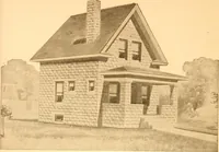 An illustration from Radford's Combined House and Barn Plan Book (1908)