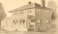 An illustration from Radford's Combined House and Barn Plan Book (1908)