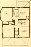 An illustration from Radford's Combined House and Barn Plan Book (1908)