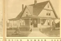 An illustration from Radford's Combined House and Barn Plan Book (1908)