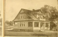 An illustration from Radford's Combined House and Barn Plan Book (1908)