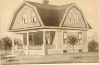 An illustration from Radford's Combined House and Barn Plan Book (1908)