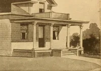 An illustration from Radford's Combined House and Barn Plan Book (1908)