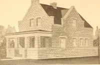 Picture 102 of 343 from Radford's Combined House and Barn Plan Book (1908), leaf 87