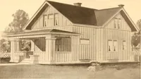 An illustration from Radford's Combined House and Barn Plan Book (1908)