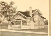 An illustration from Radford's Combined House and Barn Plan Book (1908)