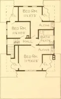 An illustration from Radford's Combined House and Barn Plan Book (1908)