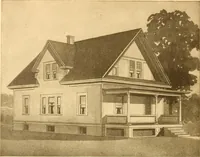 An illustration from Radford's Combined House and Barn Plan Book (1908)