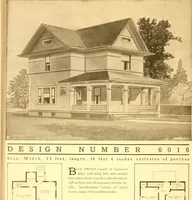 Picture 117 of 343 from Radford's Combined House and Barn Plan Book (1908), leaf 98