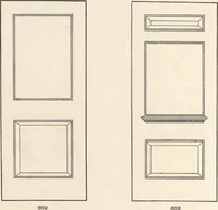 An illustration from Sash, doors, blinds, mouldings, and all kinds of millwork (1904)