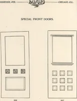 Picture 104 of 534 from Sash, doors, blinds, mouldings, and all kinds of millwork (1904), leaf 103