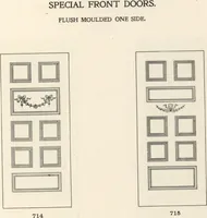 An illustration from Sash, doors, blinds, mouldings, and all kinds of millwork (1904)