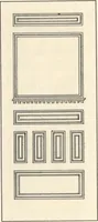 An illustration from Sash, doors, blinds, mouldings, and all kinds of millwork (1904)
