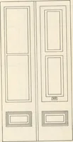 An illustration from Sash, doors, blinds, mouldings, and all kinds of millwork (1904)